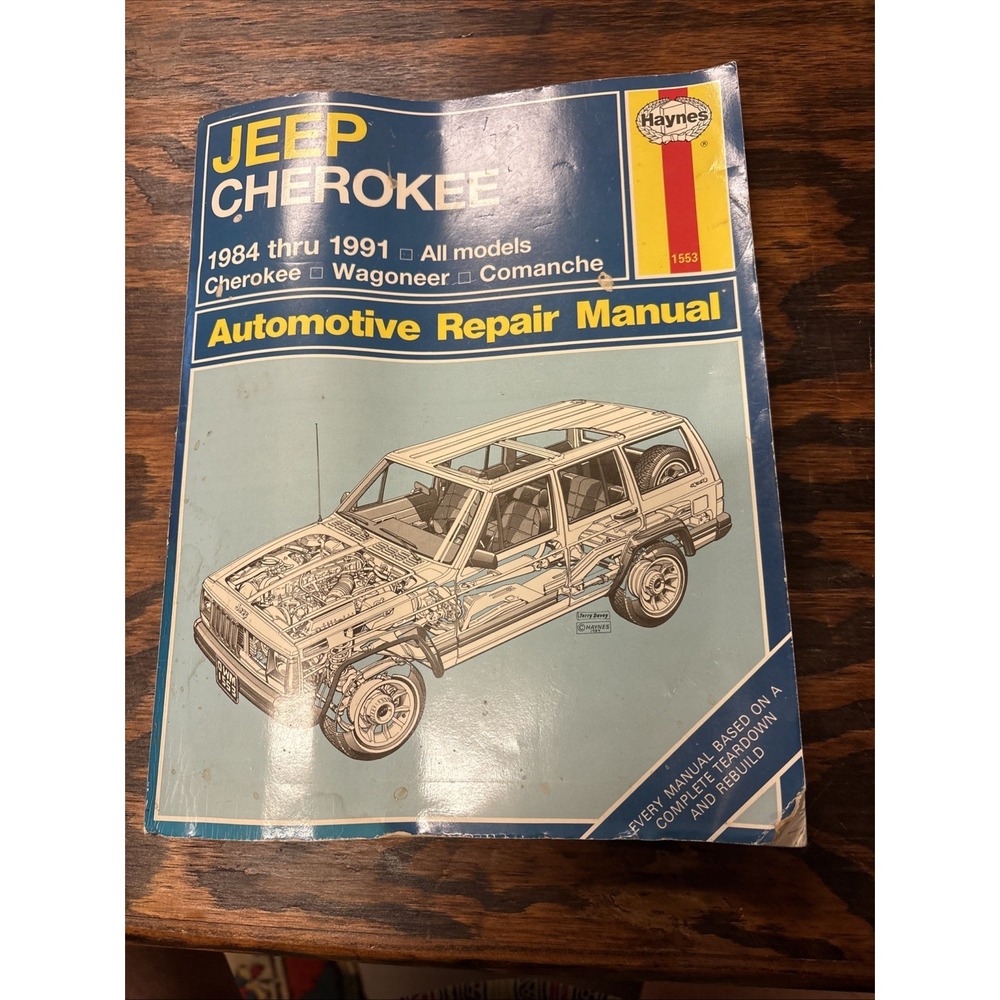 Haynes Jeep Cherokee 1984‎ Thru 1991